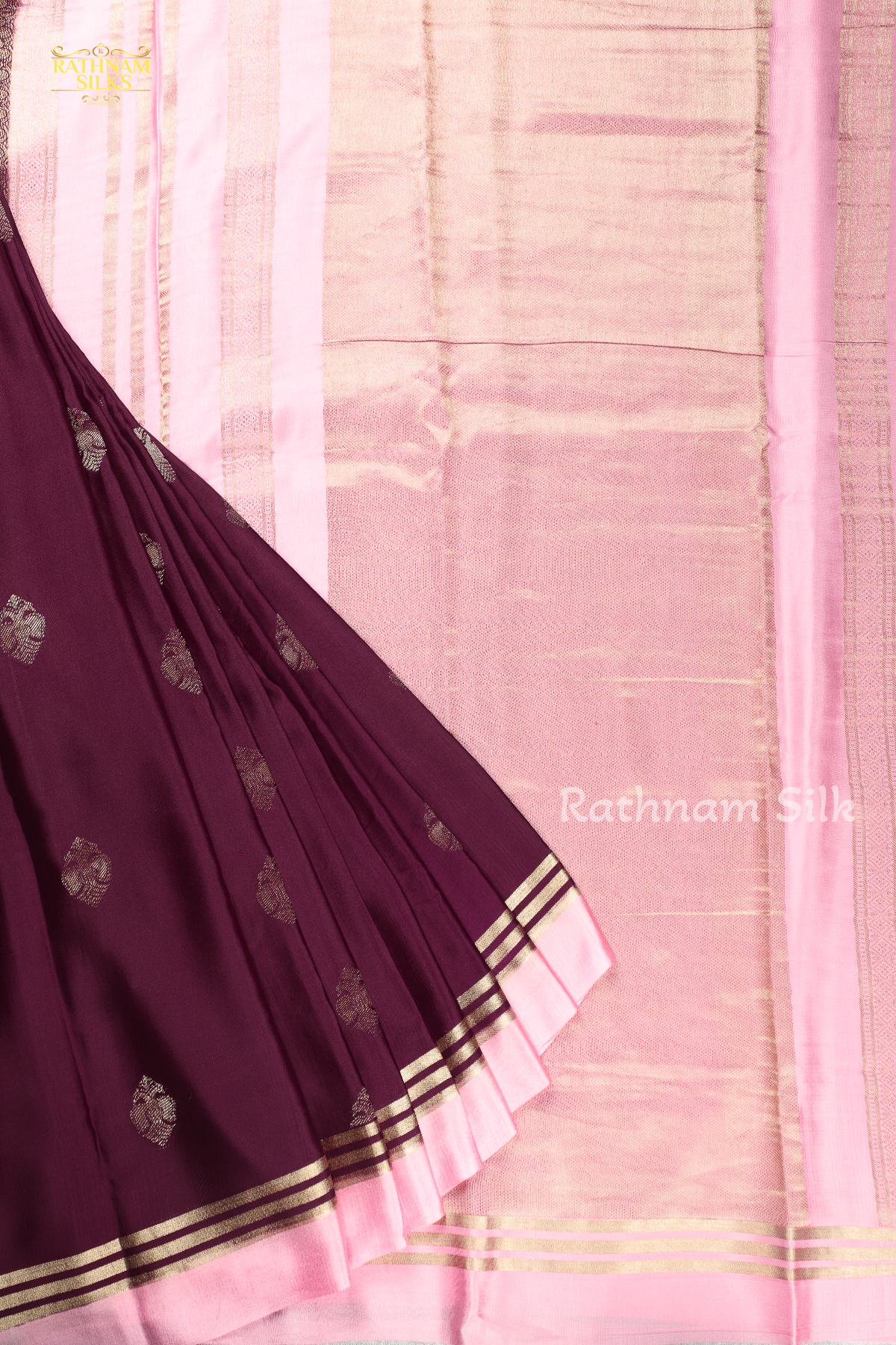 Pure Mysore Crepe Silk Main image