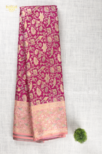 Pure Meenakari Silk