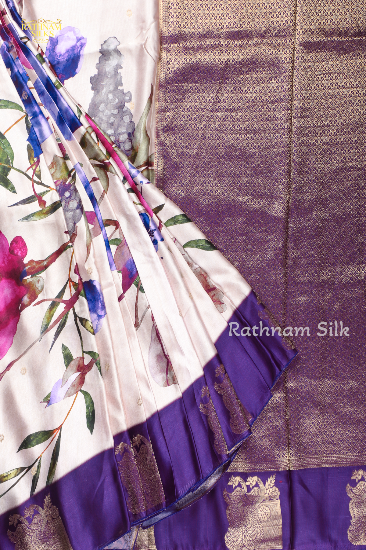 Printed Crepe Silk PRE-BOOKING DISPATCH TIME 45 WORKING DAYS Main image