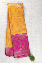 Pure Meenakari Silk