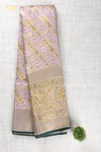 Pure Meenakari Silk
