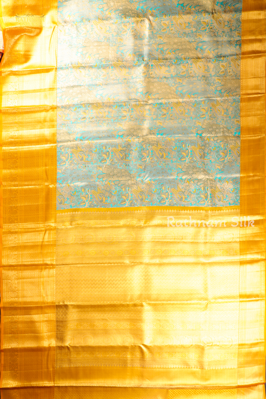 Pure Meenakari Silk