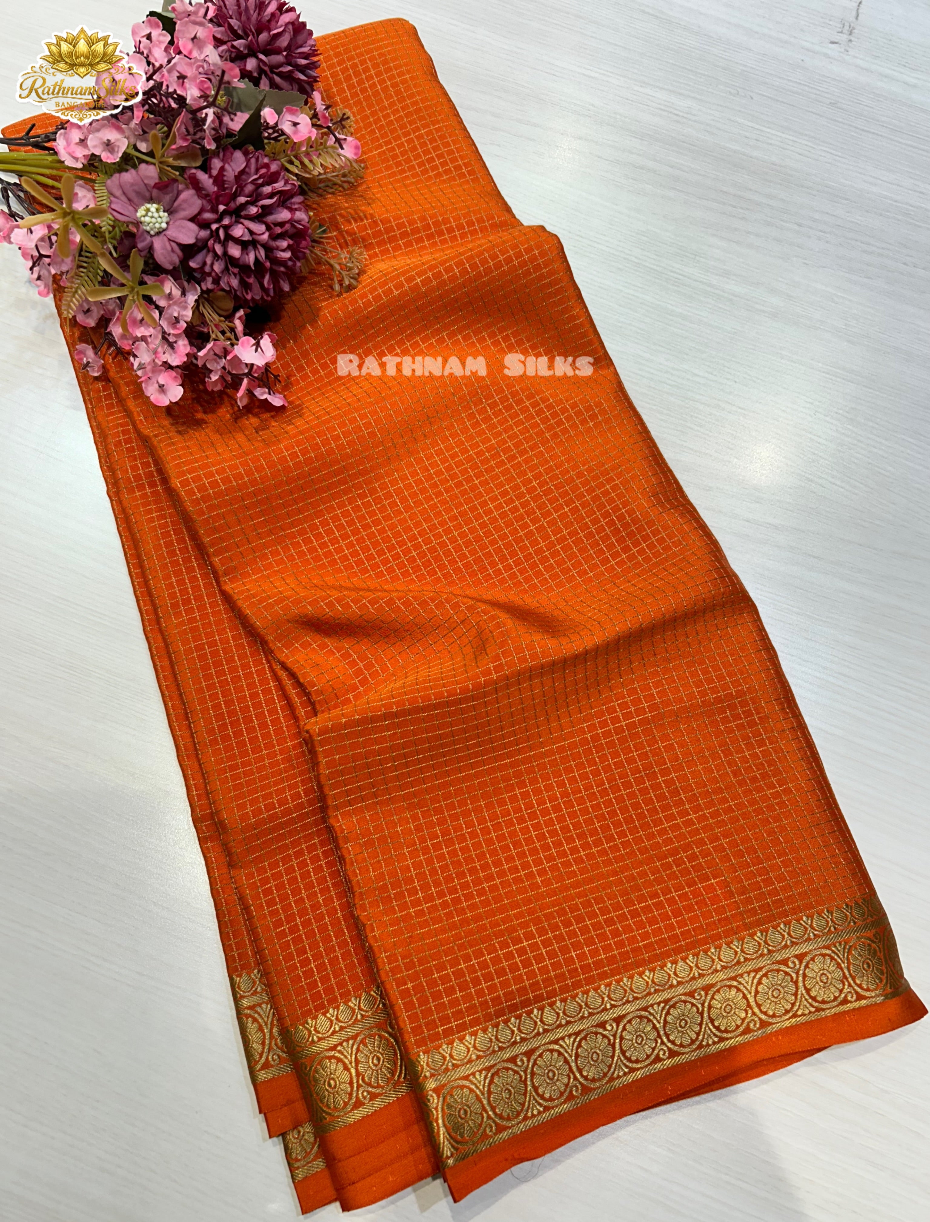 Pure Mysore Crepe Silk