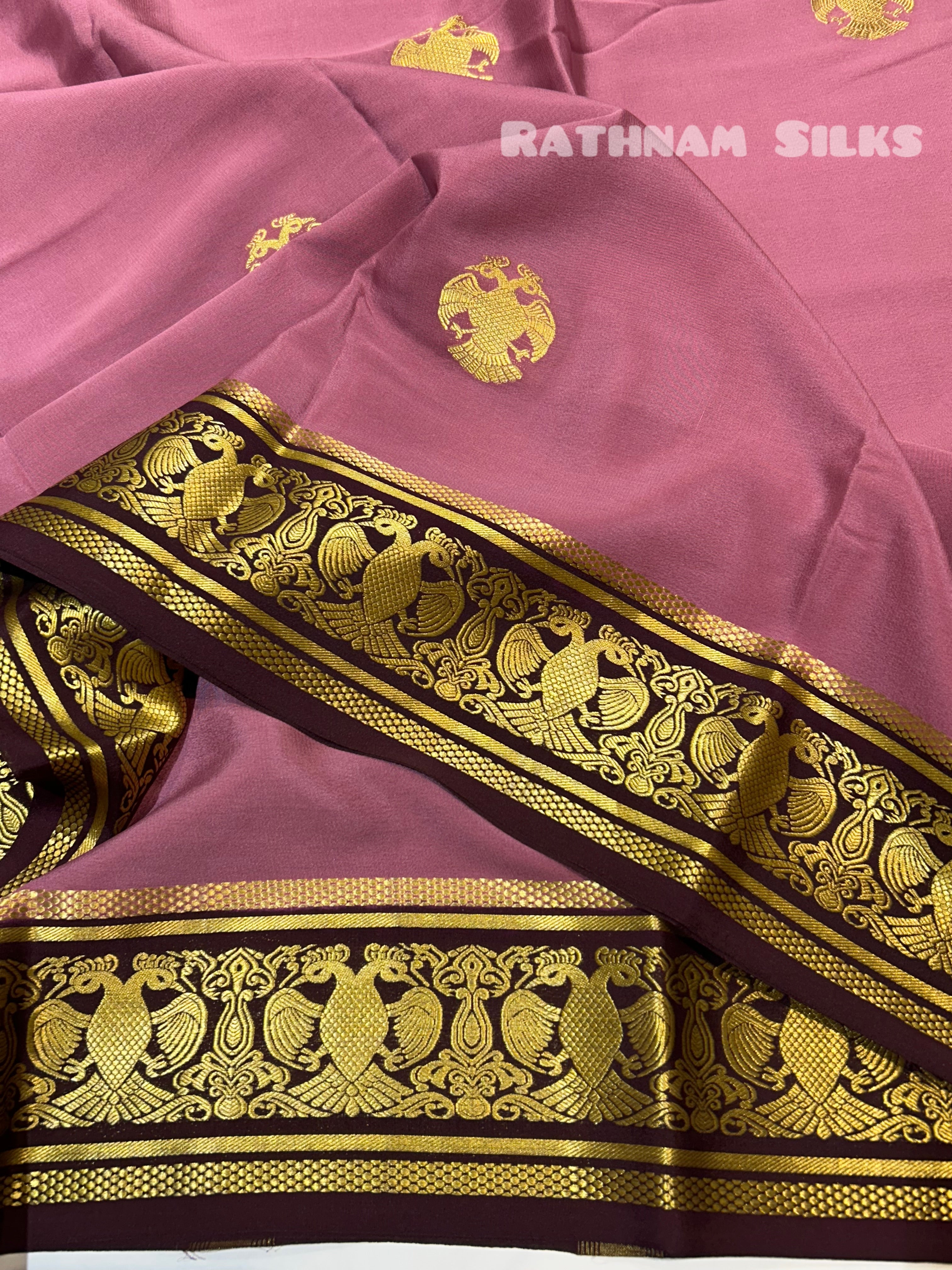 Pure Mysore Crepe Silk