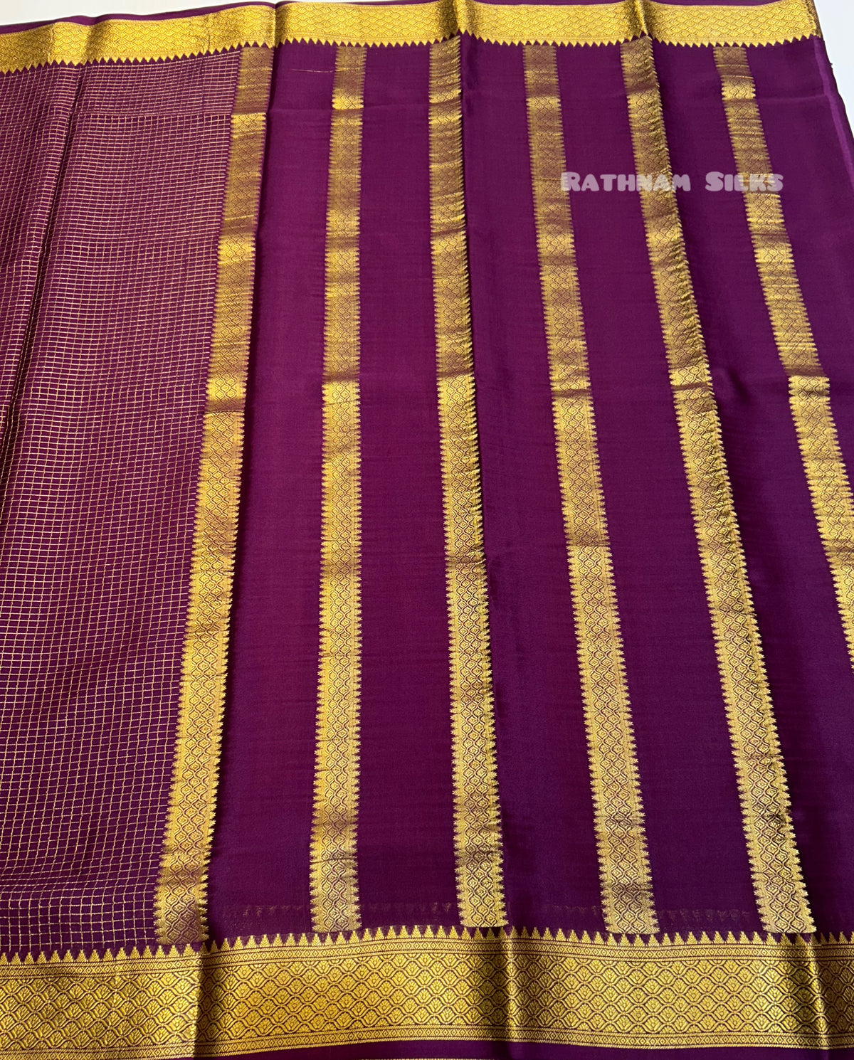Pure Mysore Crepe Silk