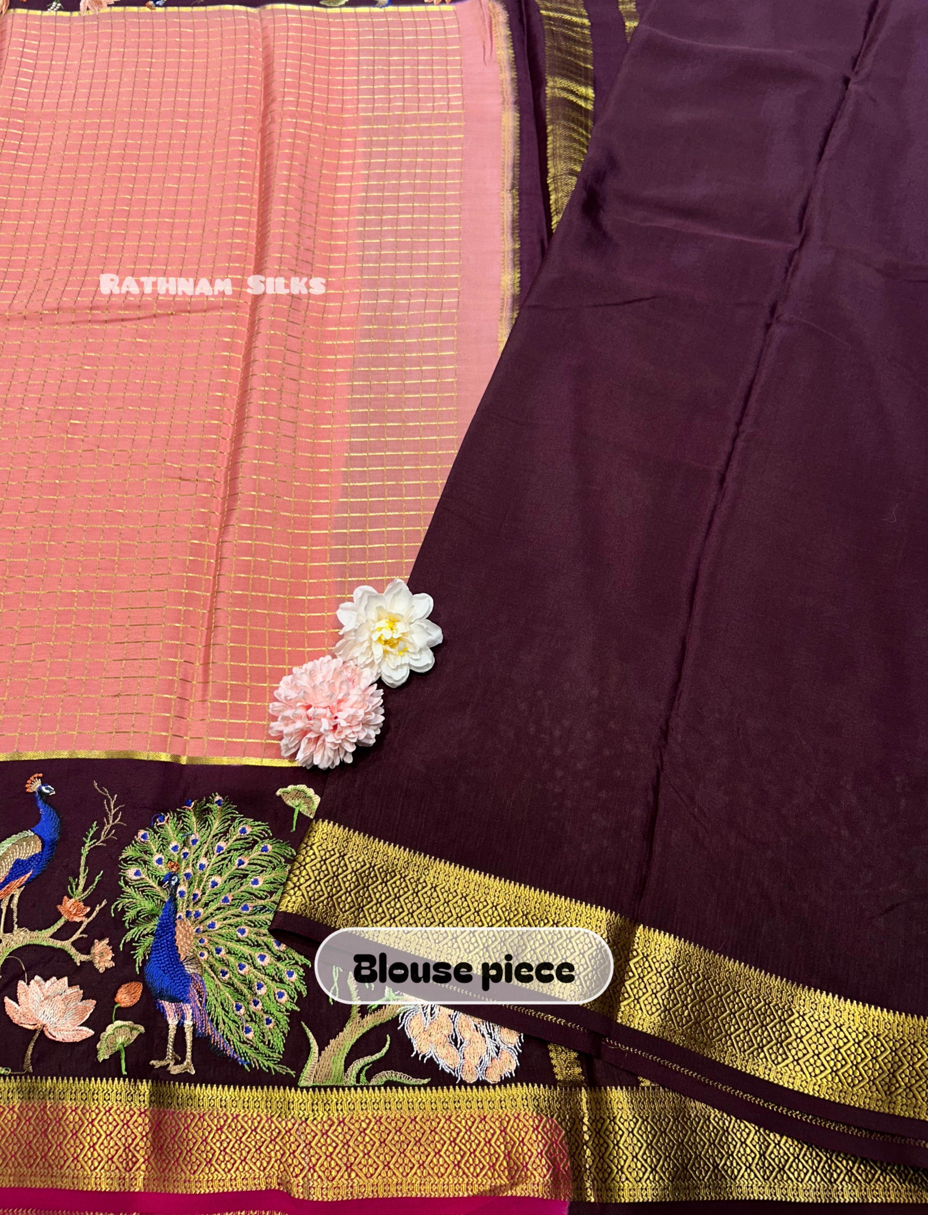 Pure Mysore crepe Silk