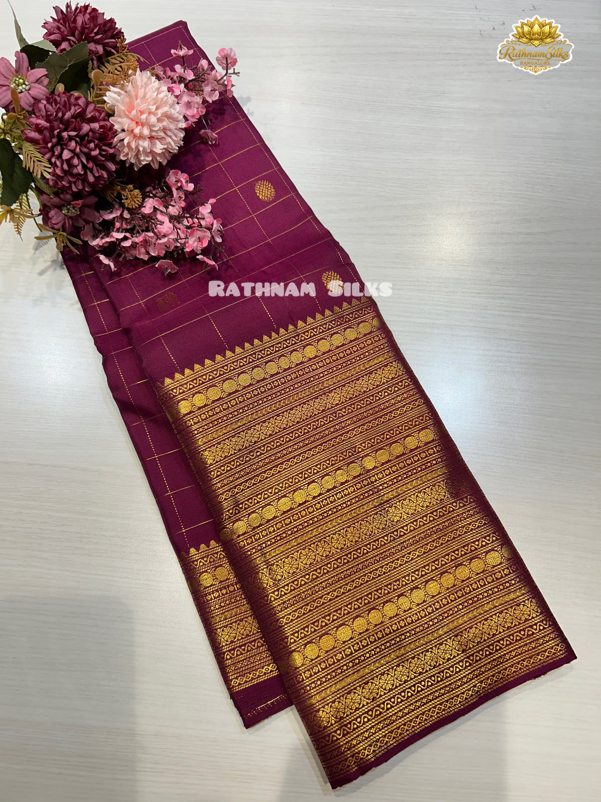 Pure Kanchipuram silk Main image
