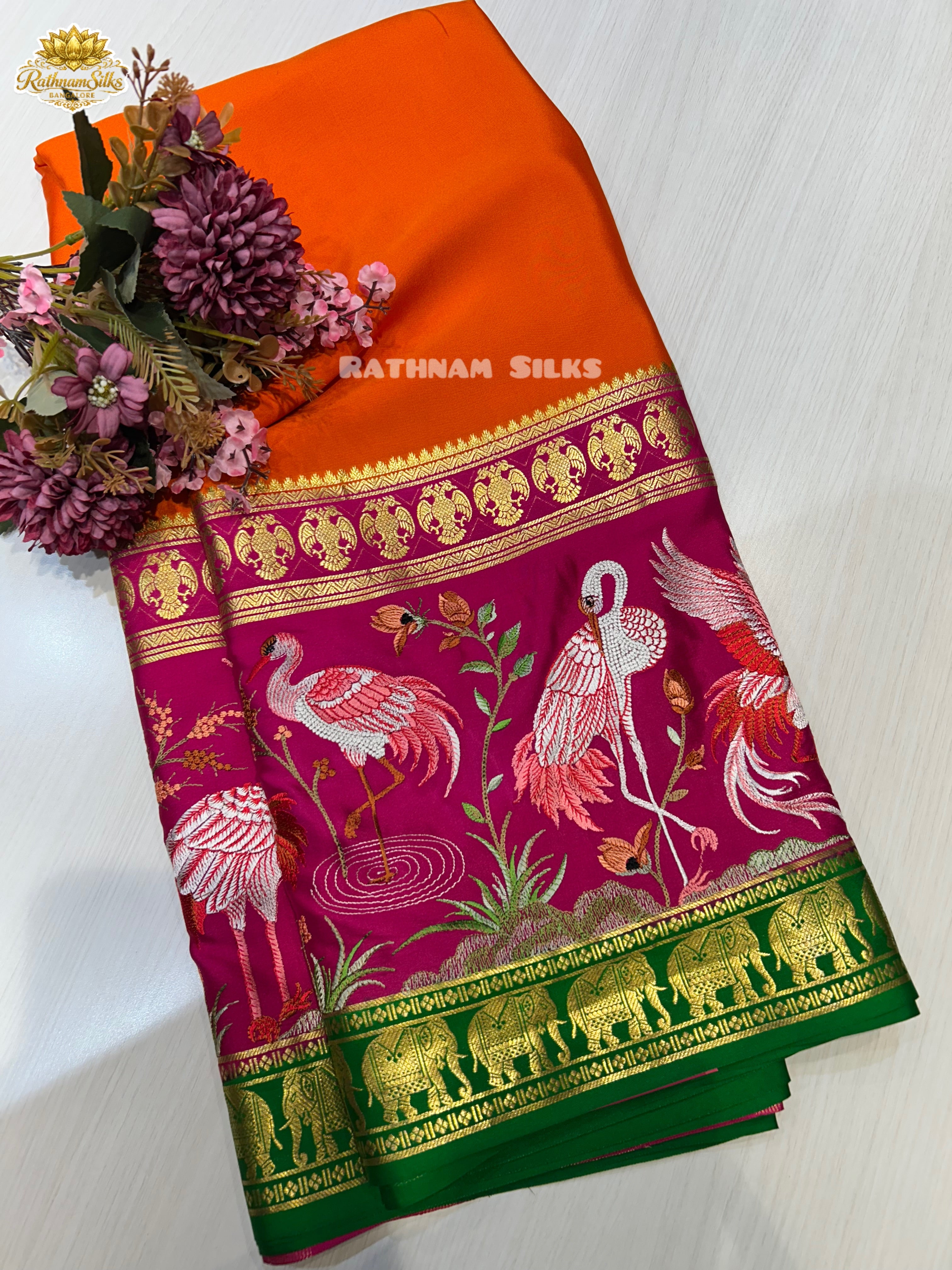Pure Mysore Crepe Silk