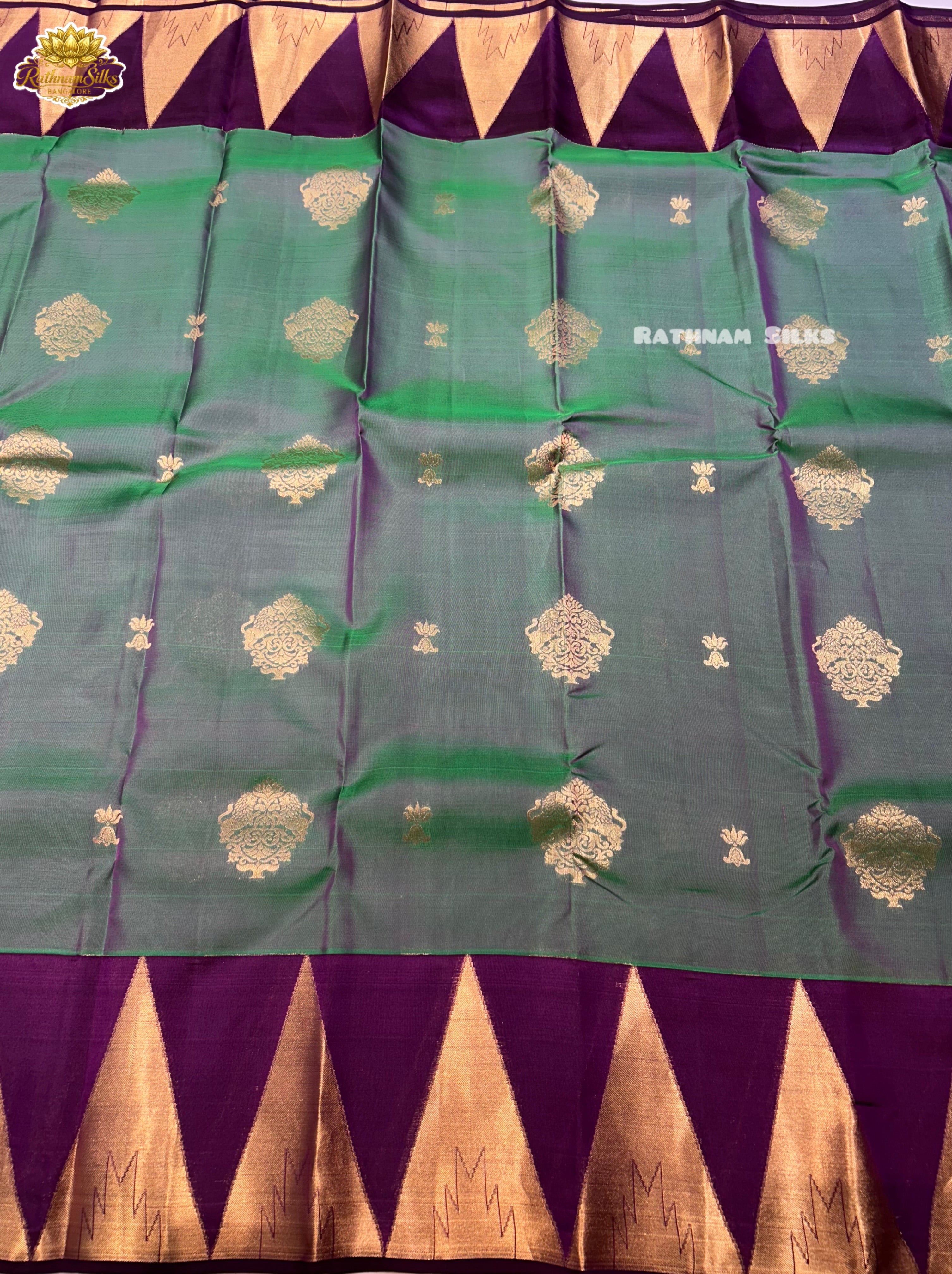 Pure Kanchipuram Silk Secondary image