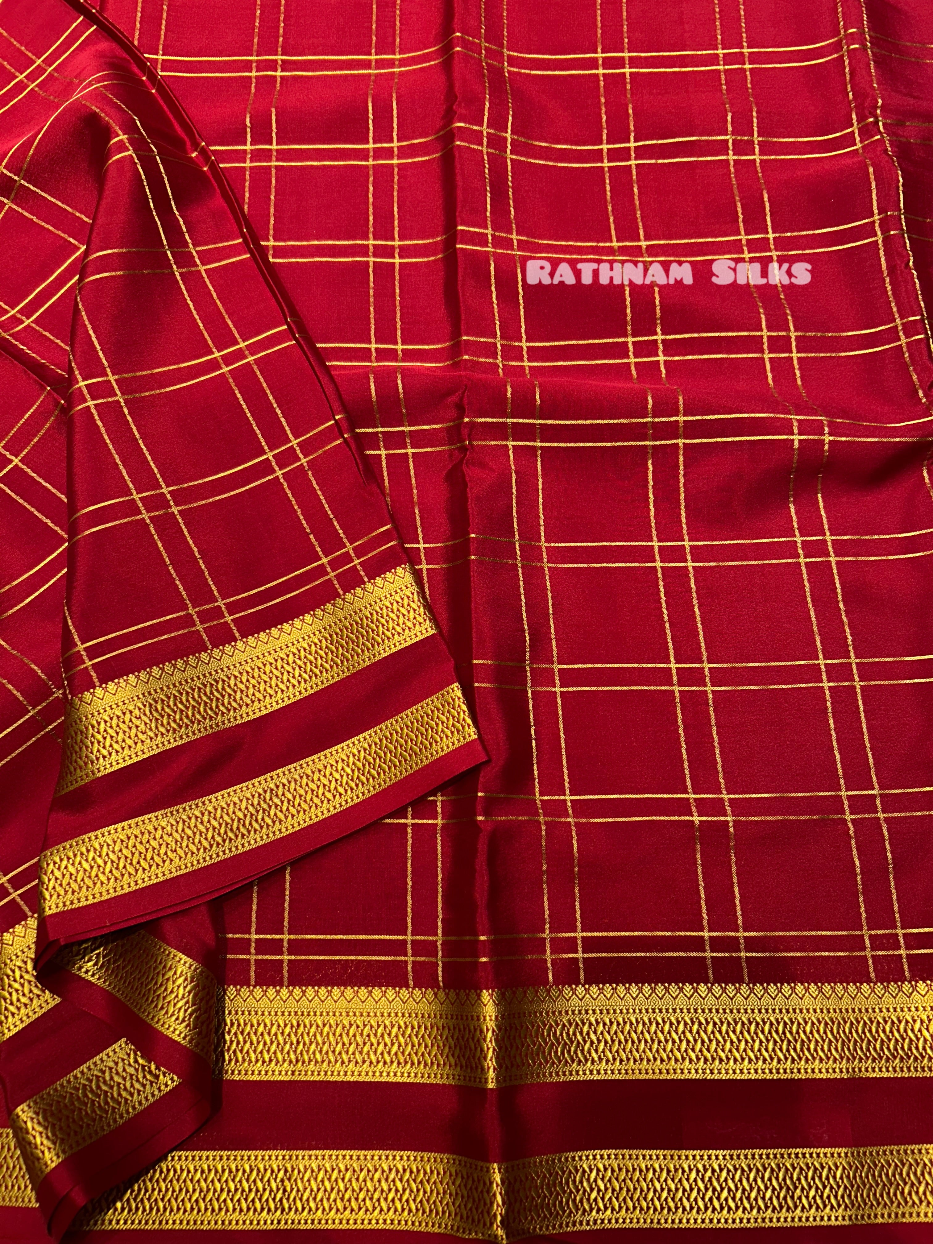 Pure Mysore Crepe Silk Secondary image