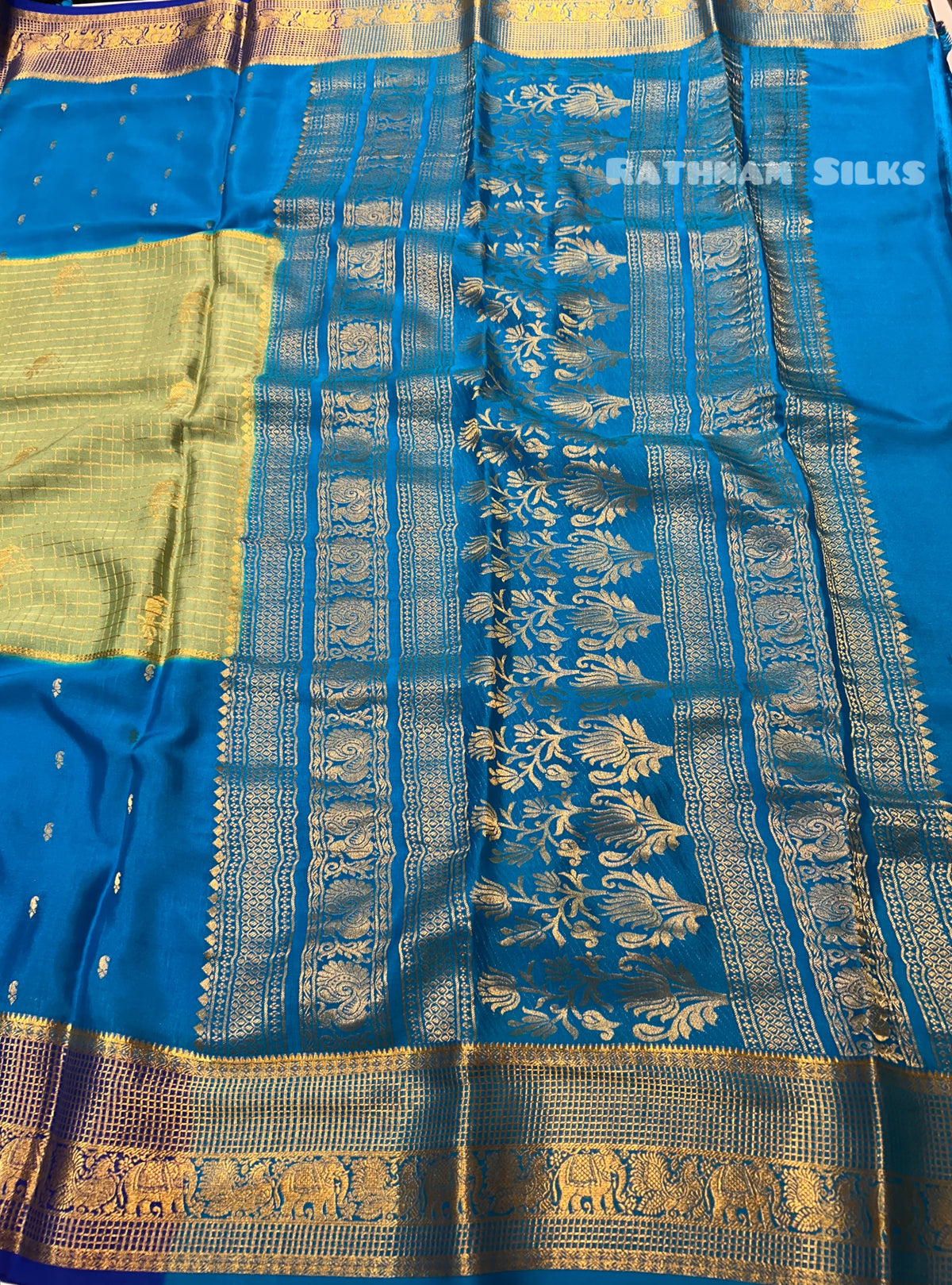 Pure Mysore Crepe Silk