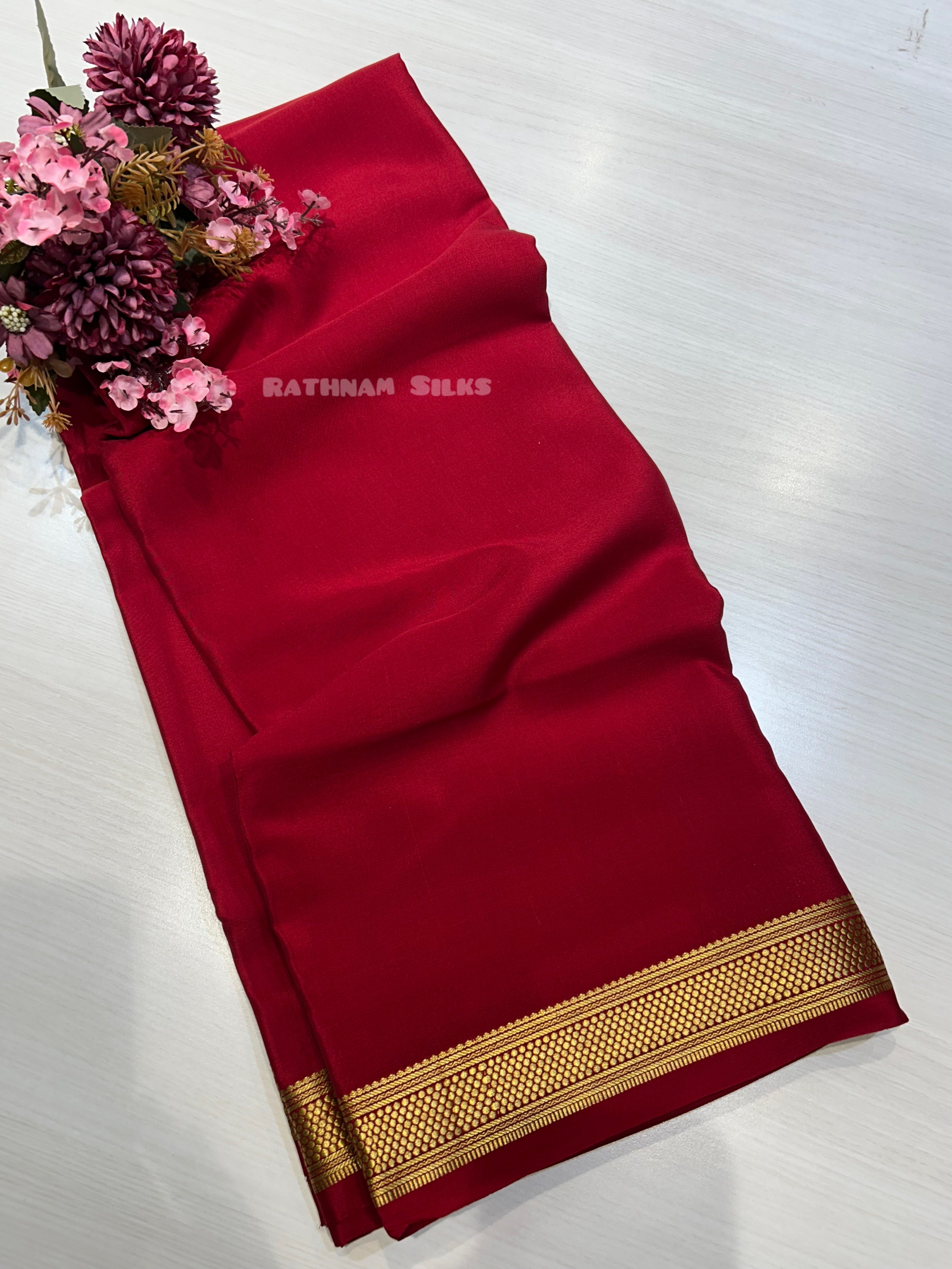 Pure Mysore Crepe Silk