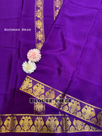 Pure Mysore Crepe Silk