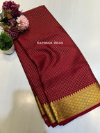Pure Mysore Crepe Silk