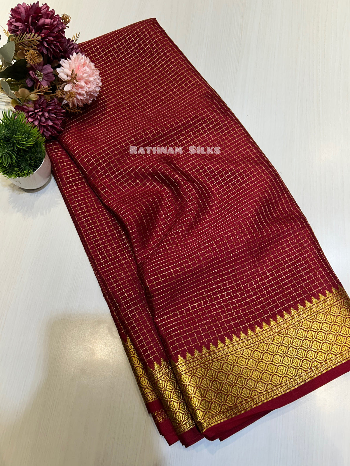 Pure Mysore Crepe Silk