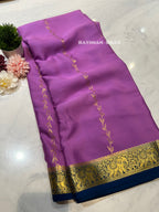 Pure Partly Pally Mysore Crepe Silk
