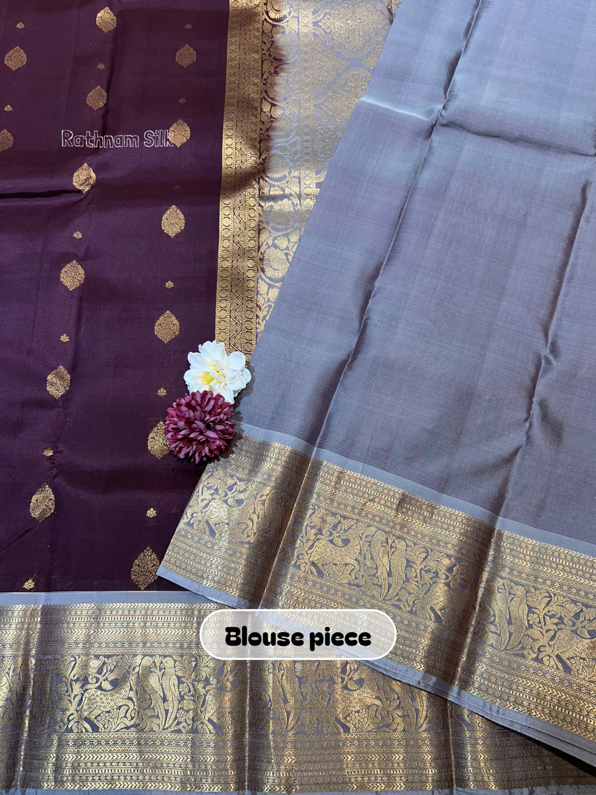 Pure Kanchipuram silk