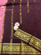 Pure Mysore Crepe Silk