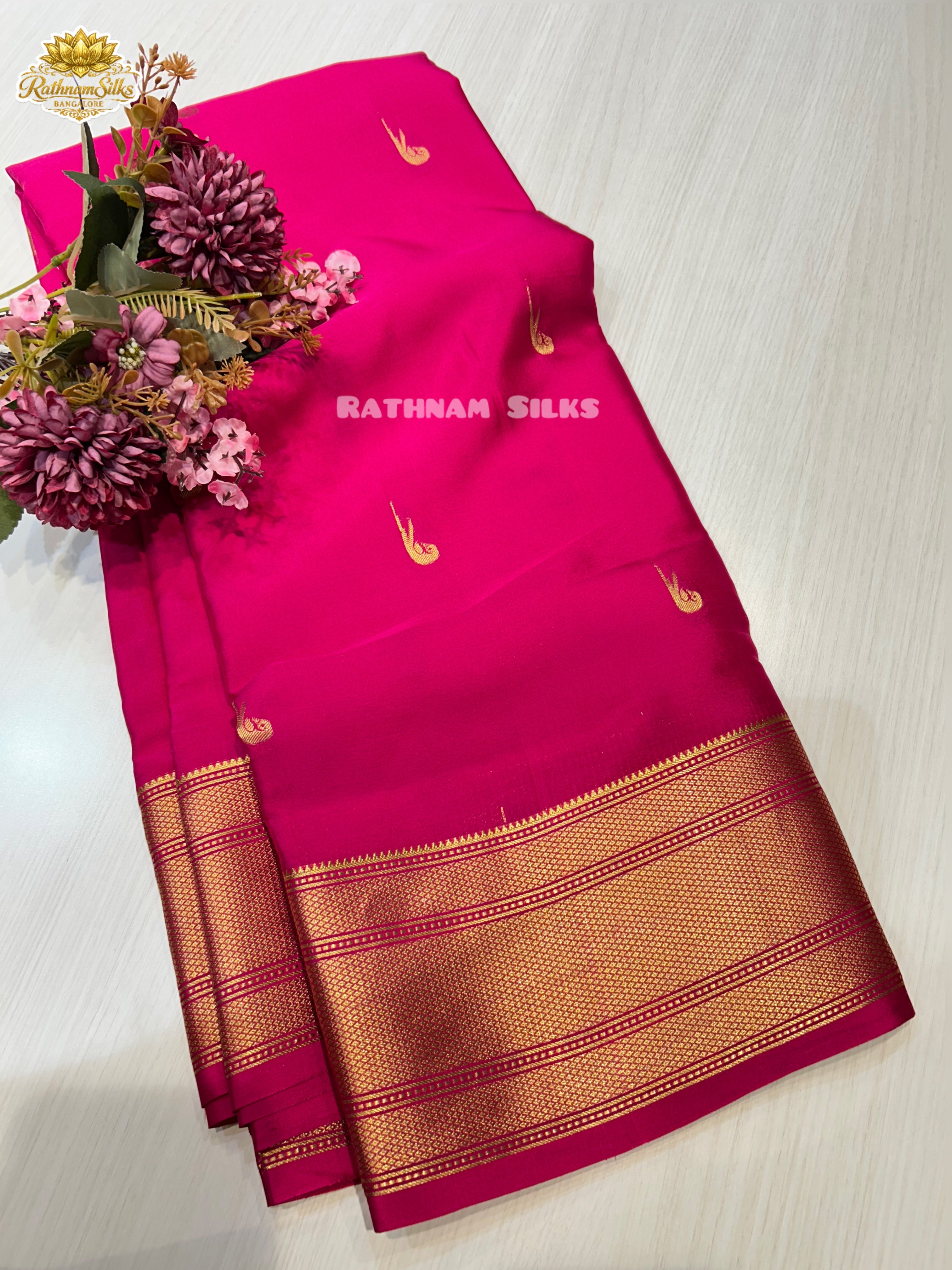 Pure Mysore Crepe Silk