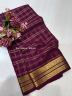 Pure Mysore Crepe Silk