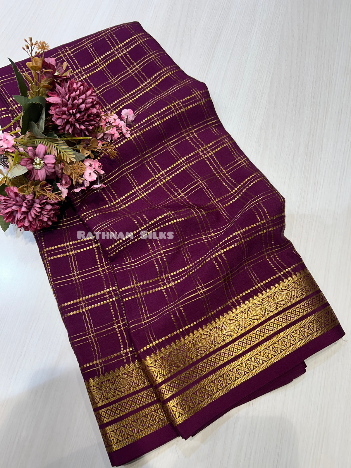 Pure Mysore Crepe Silk