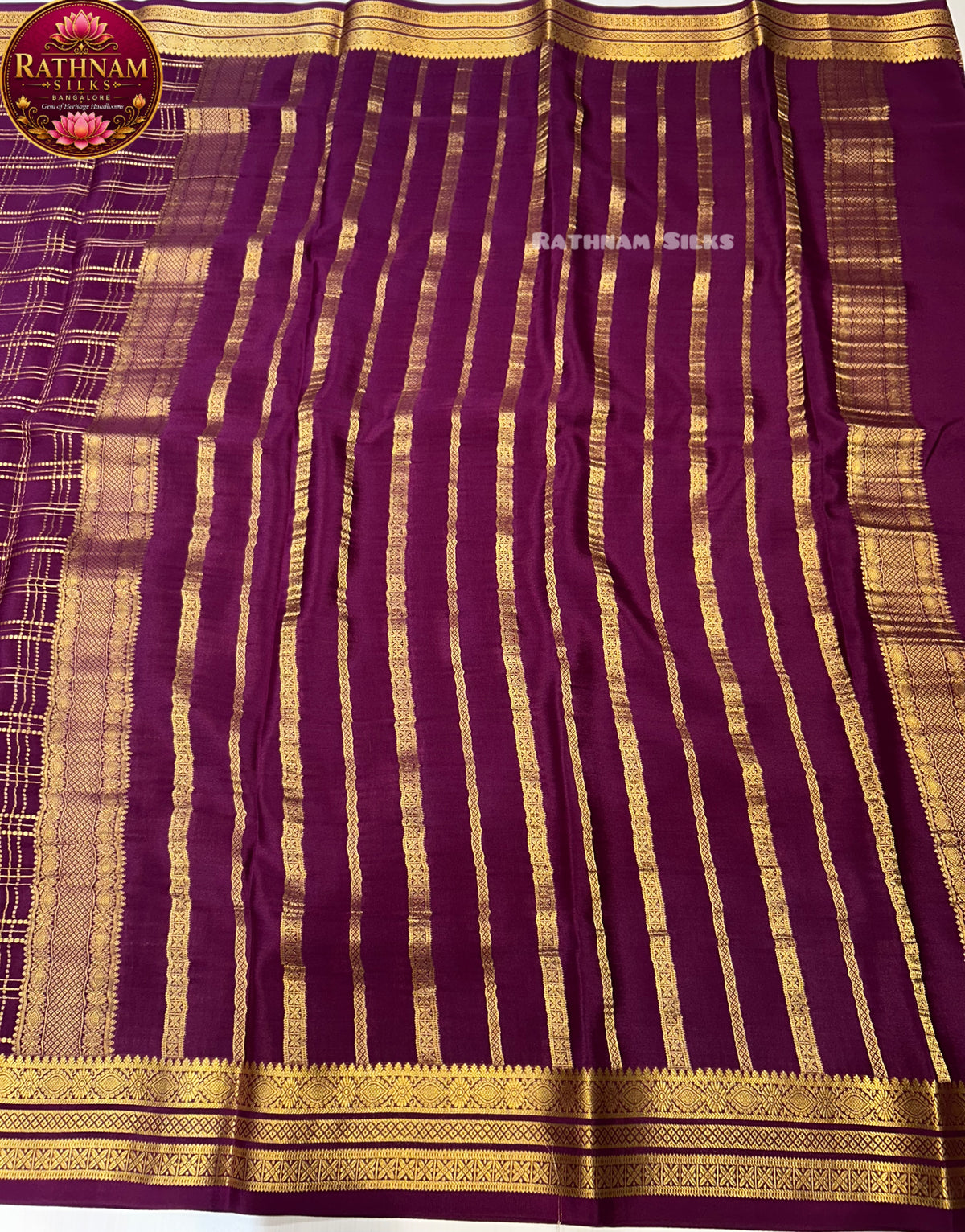 Pure Mysore Crepe Silk