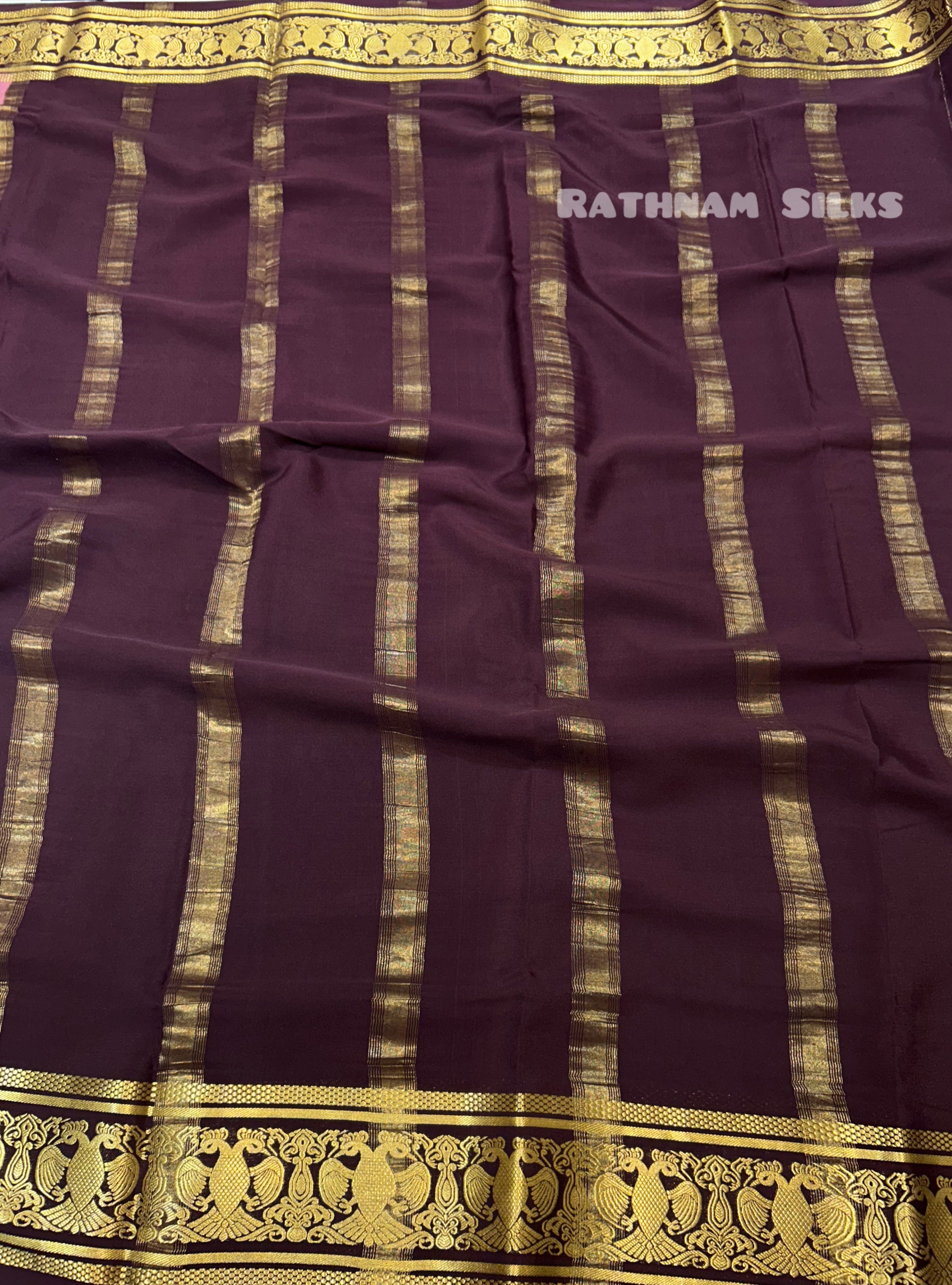 Pure Mysore Crepe Silk