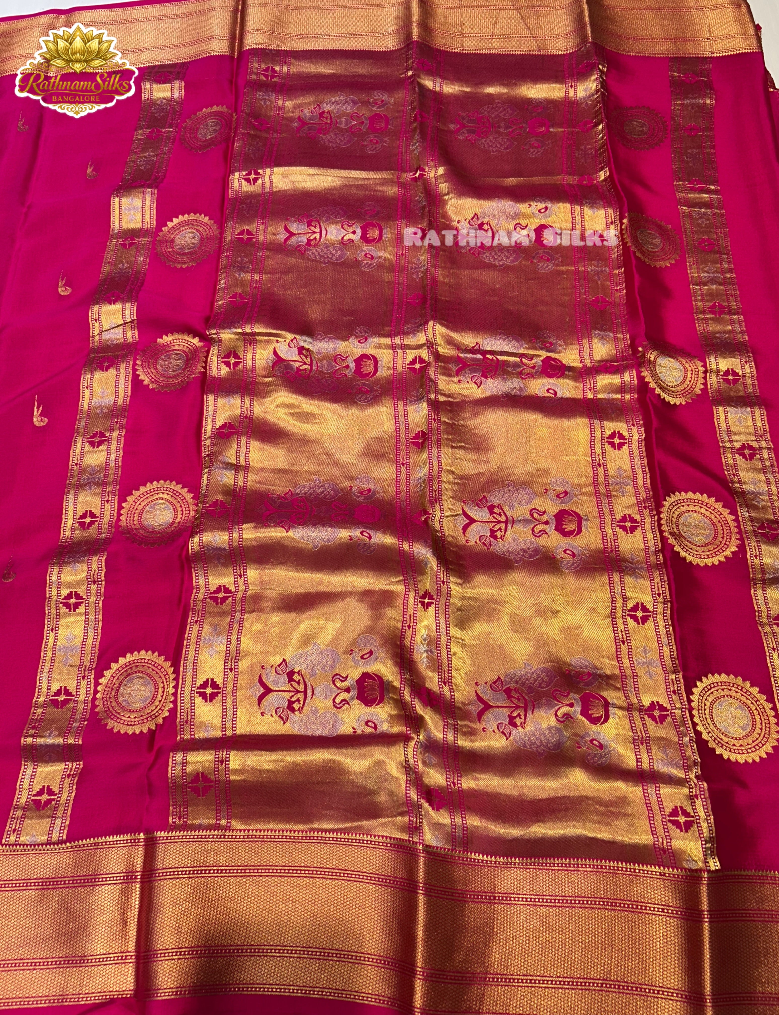 Pure Mysore Crepe Silk