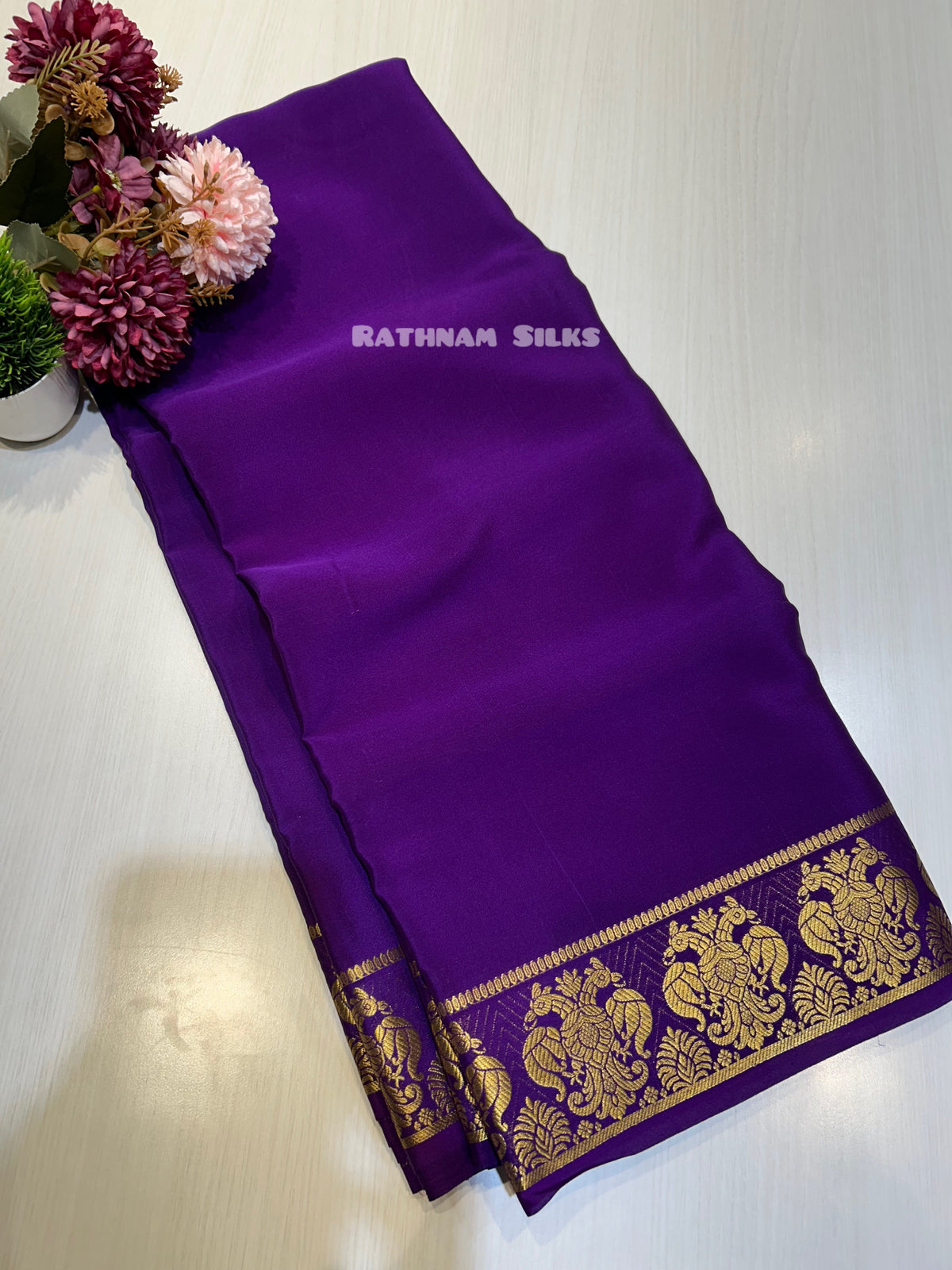 Pure Mysore Crepe Silk