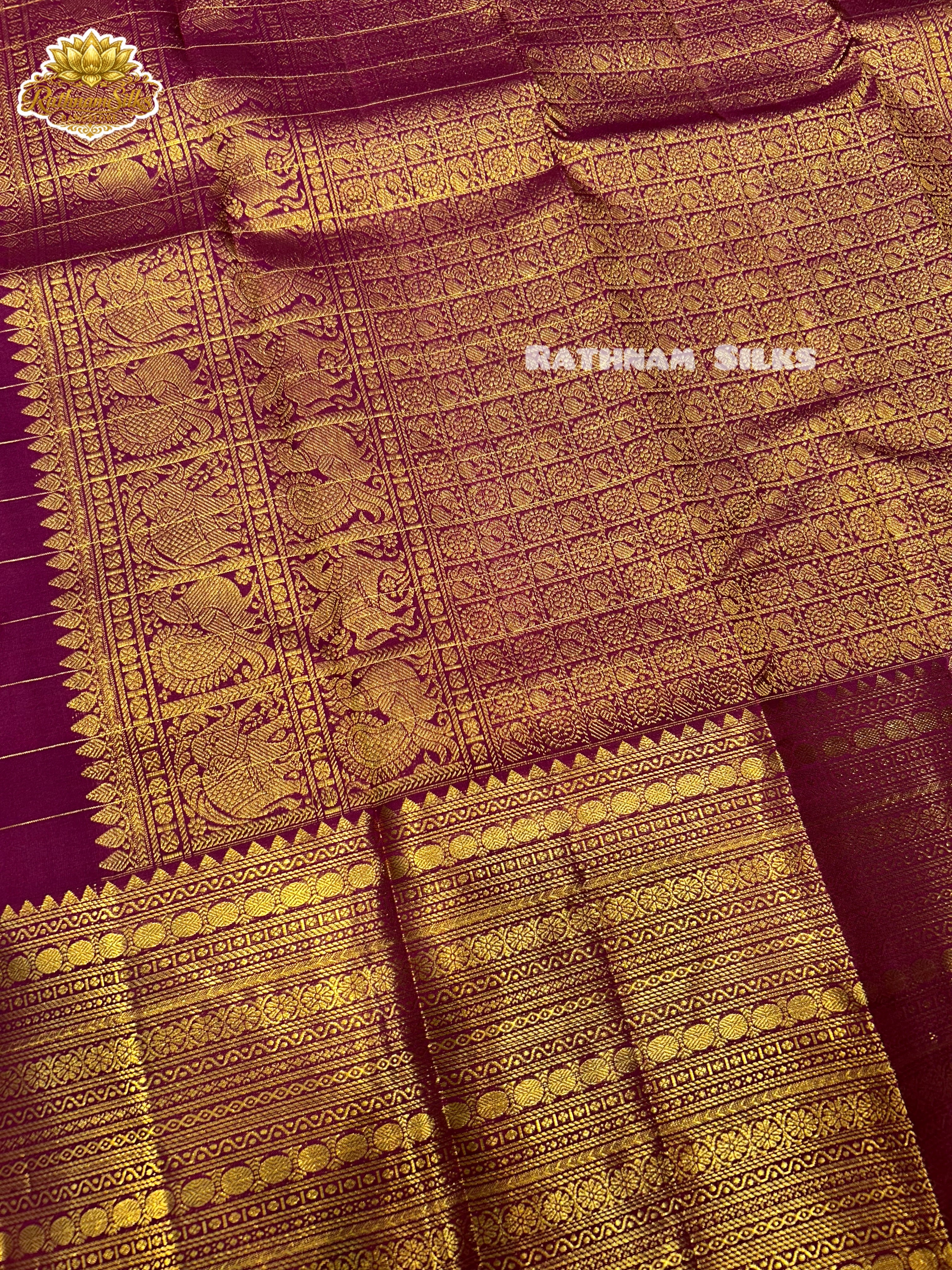 Pure Kanchipuram silk Secondary image