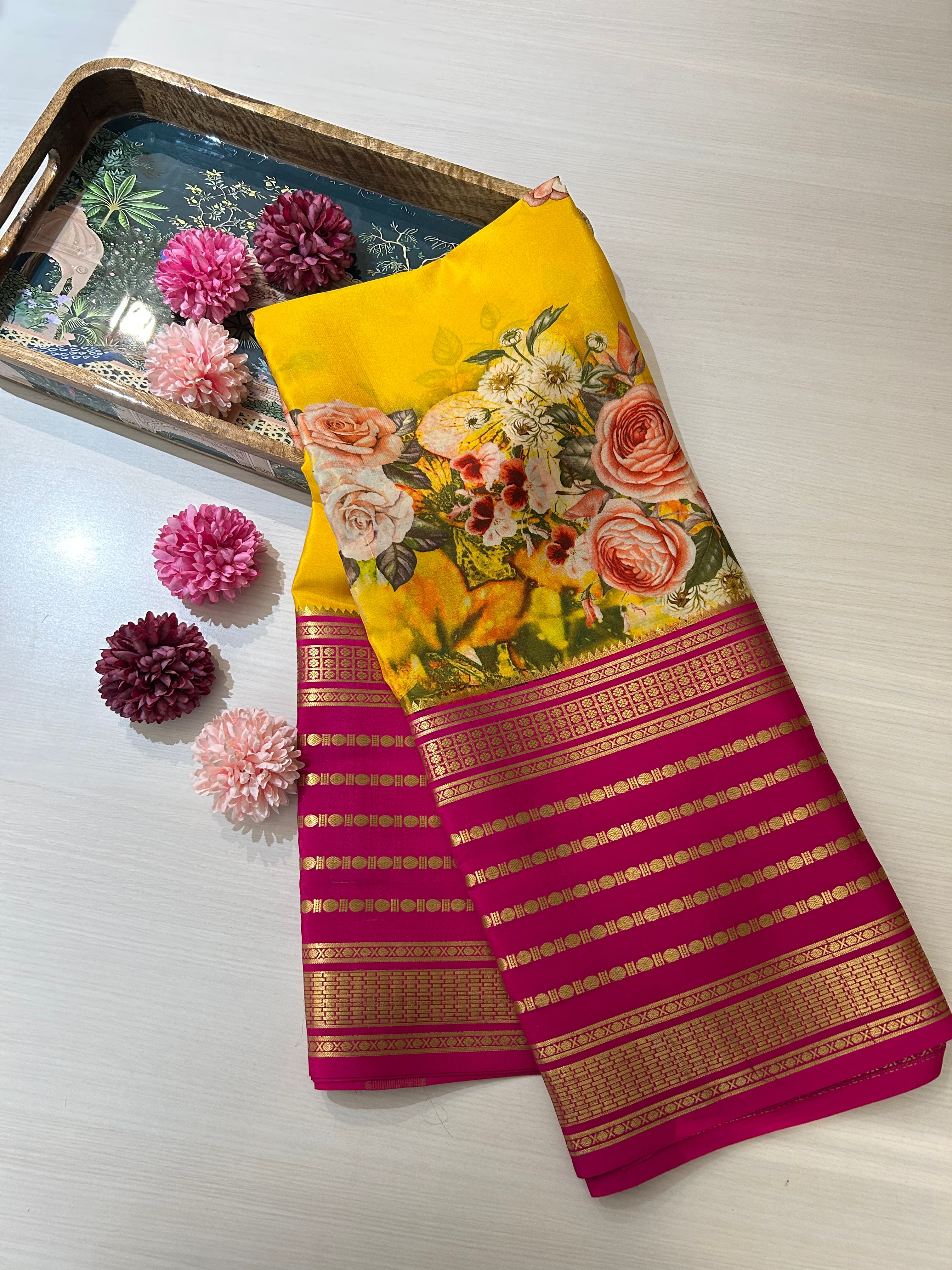 Pure Mysore silk