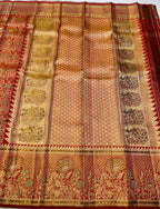 Pure Meenakari Silk