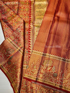 Pure Meenakari Silk