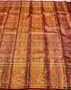 Pure Meenakari Silk